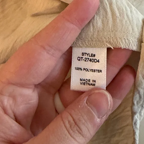 Zenana Beige Blouse - Picture 4 of 4